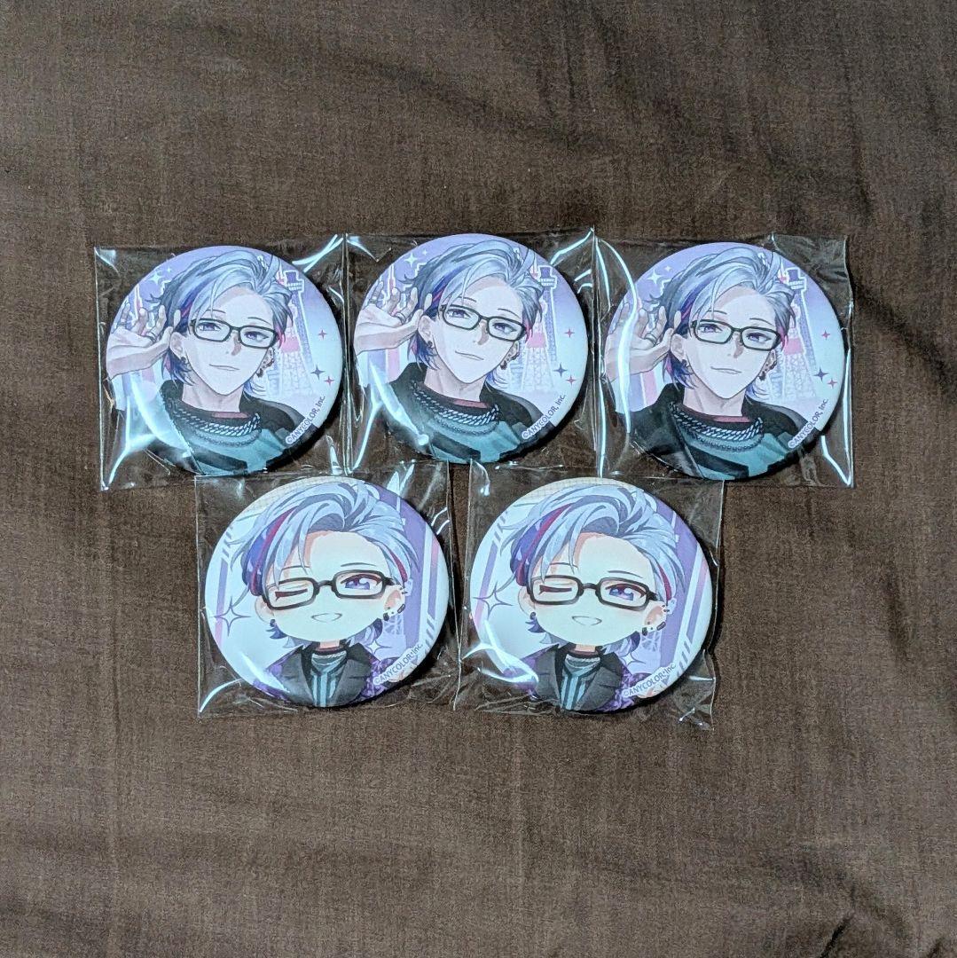 にじさんじ7大タワーコラボ 缶バッジ - メルカリ
