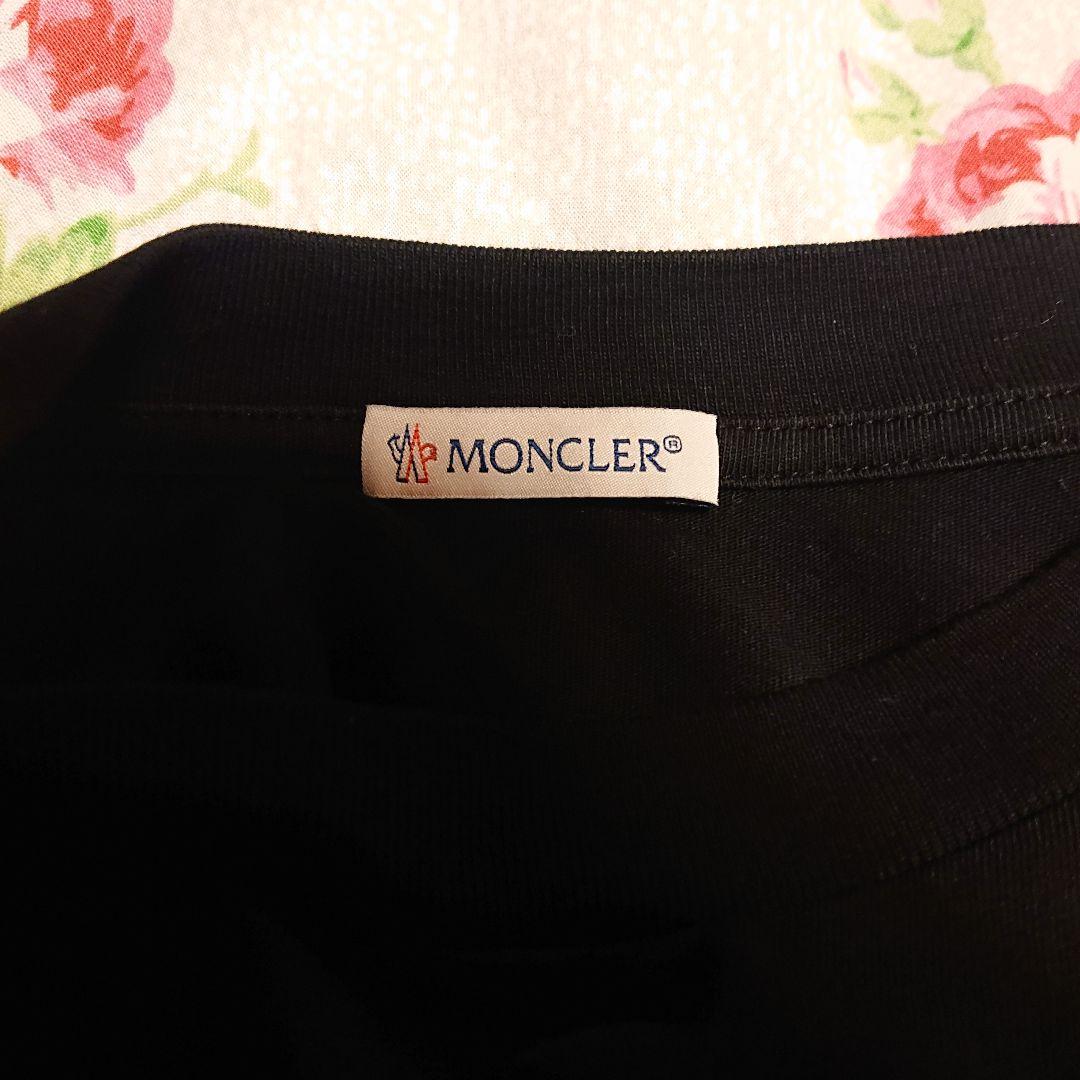 モンクレール 23SS ブラック Tシャツ 3パック の1枚 - メルカリ