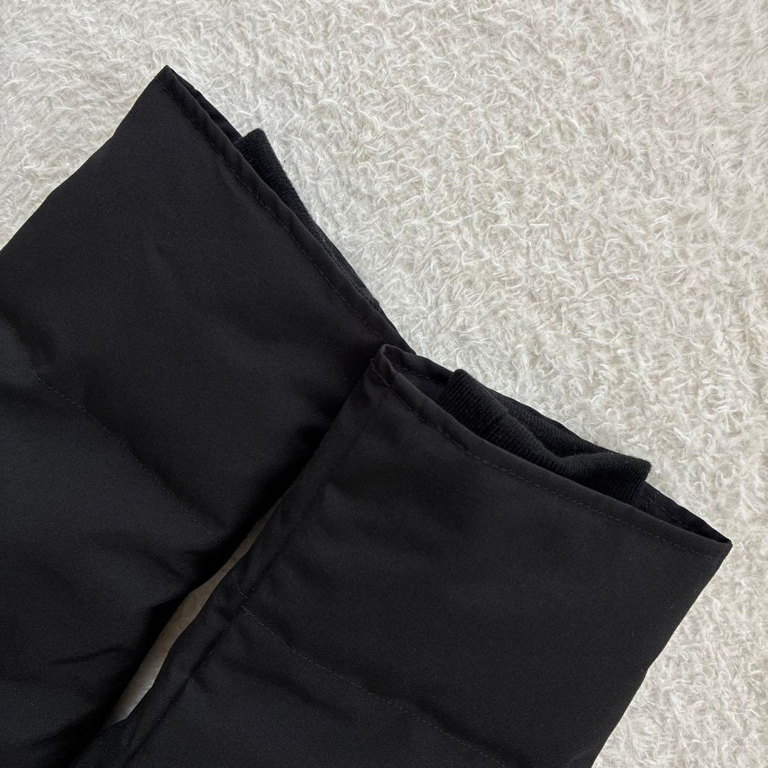 極美品 ダントン Bshop ダウンジャケット 黒 ファーフード付き