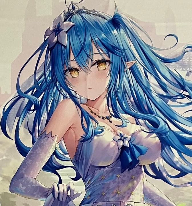 等身大タペストリー ホロライブ 雪花ラミィ リン☆ユウ Rin☆Yuu