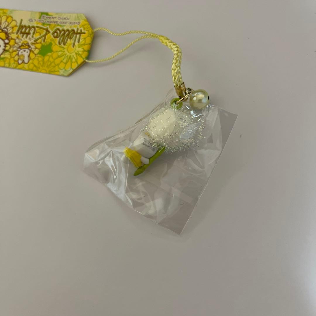 194 ハローキティ たんぽぽ 根付け ストラップ - メルカリ
