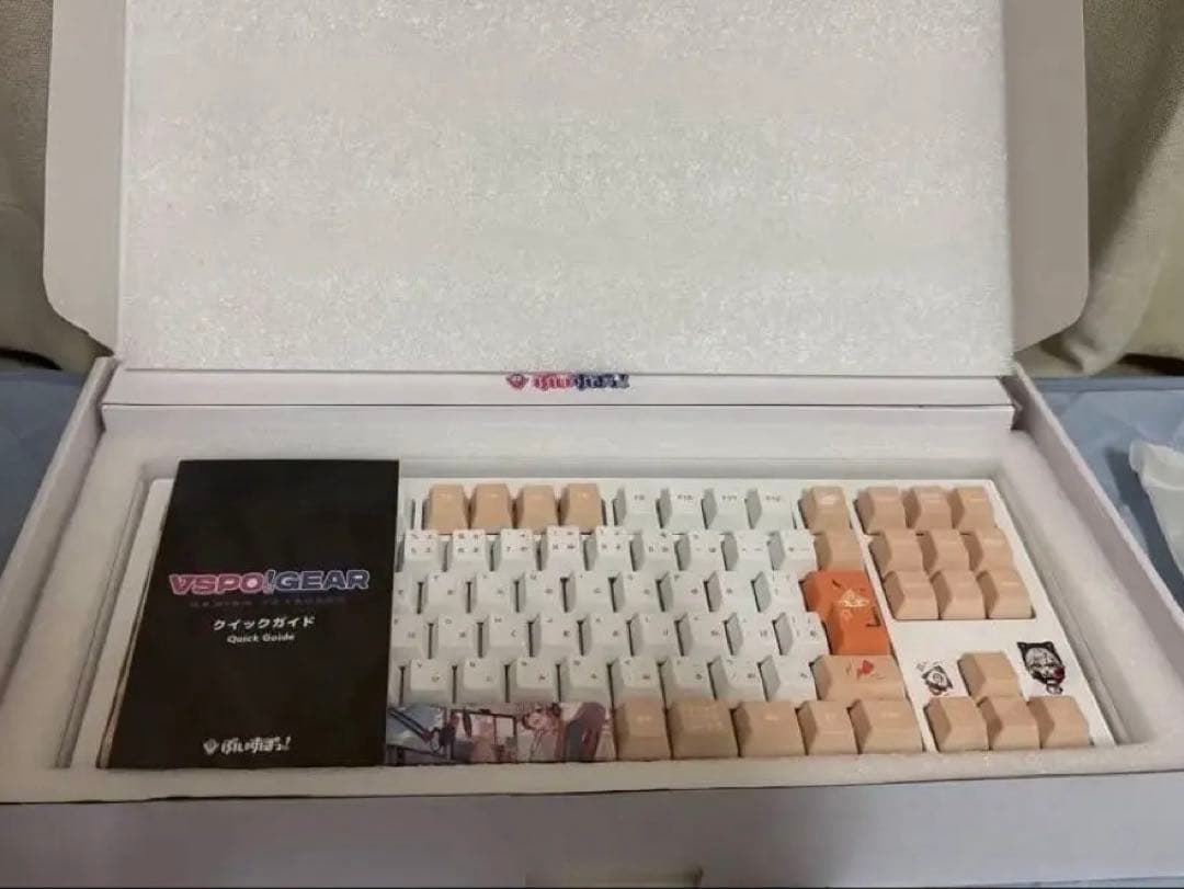 VSPO・GEAR 小森めと EDITION ゲーミングキーボード - メルカリ