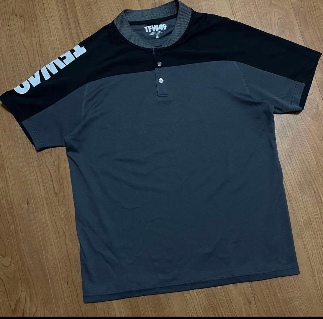 tfw49 カラーレスポロシャツ グレー XL ゴルフ - メルカリ