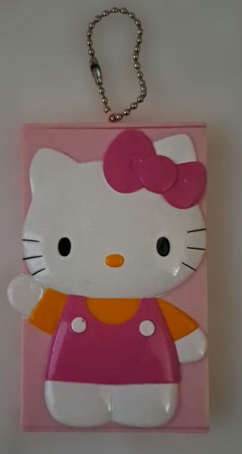 ハローキティ 名刺入れボールチェーン付き　カードケース　レア　1999年