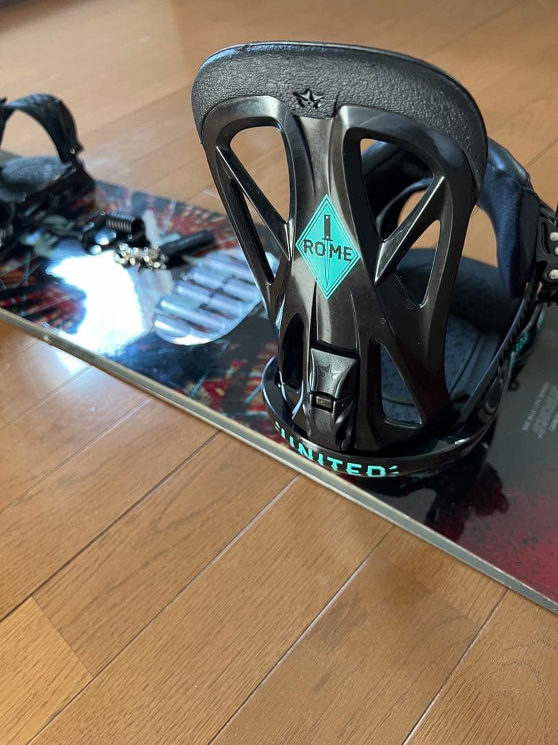 RIDE WILDLIFE155ROMEメンズスノーボードセット ケース付き - メルカリ