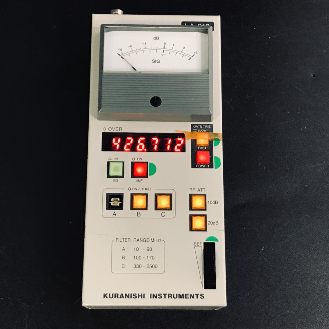 クラニシ LA-310 ロケーションアナライザー 電界強度計 クラニシ LA−310 LOCATION ANALYZER - メルカリ