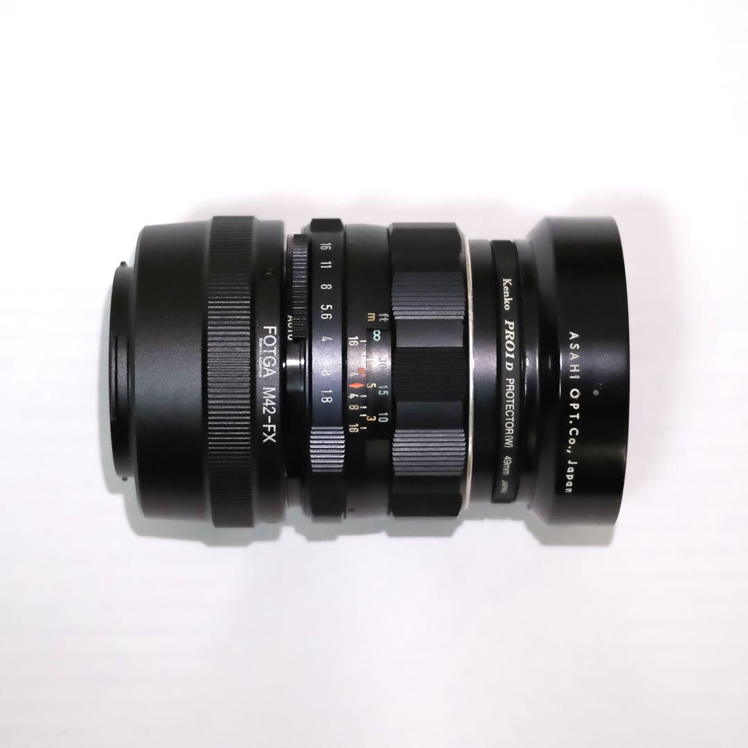 Super Takumar 55mm f1.8【M42】【最上級虹色フレア】希少