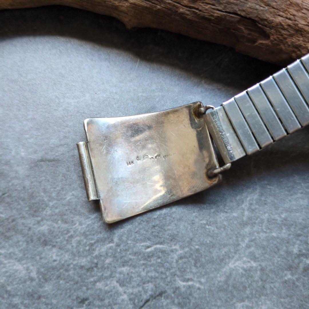 インディアンジュエリー Gary reevesウォッチバンド 14K ナバホ - メルカリ