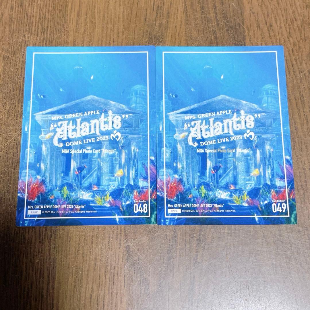 【1月中までの限定出品】Mrs. GREEN APPLE トレカ 若井 大森元貴