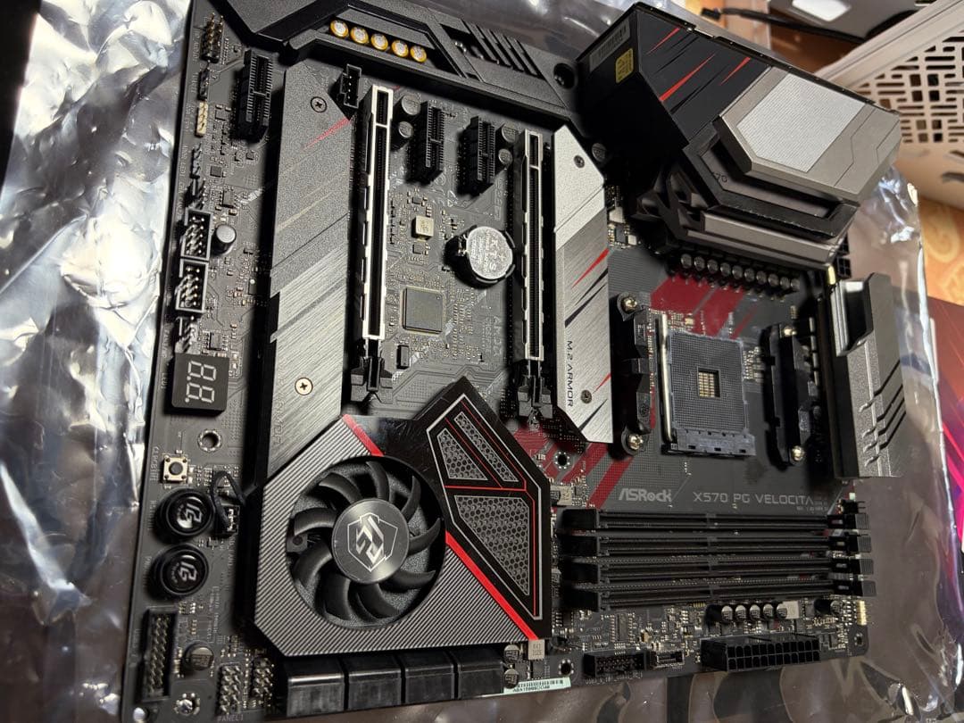 ASRock X570 PG Velocita AM4(LIANLIクーラー付) - メルカリ