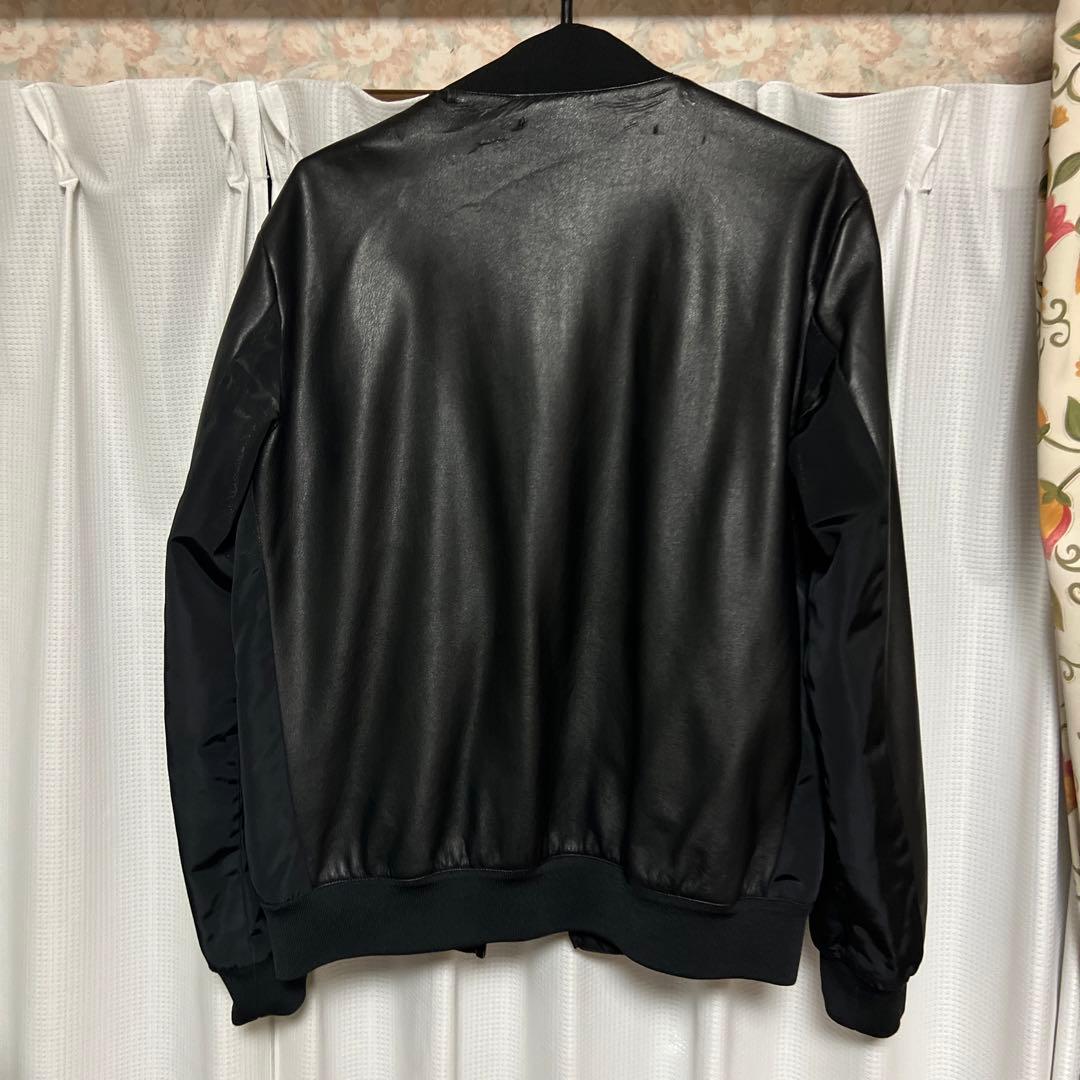 ZARAフェイクレザーボンバージャケット（Lサイズ） - メルカリ