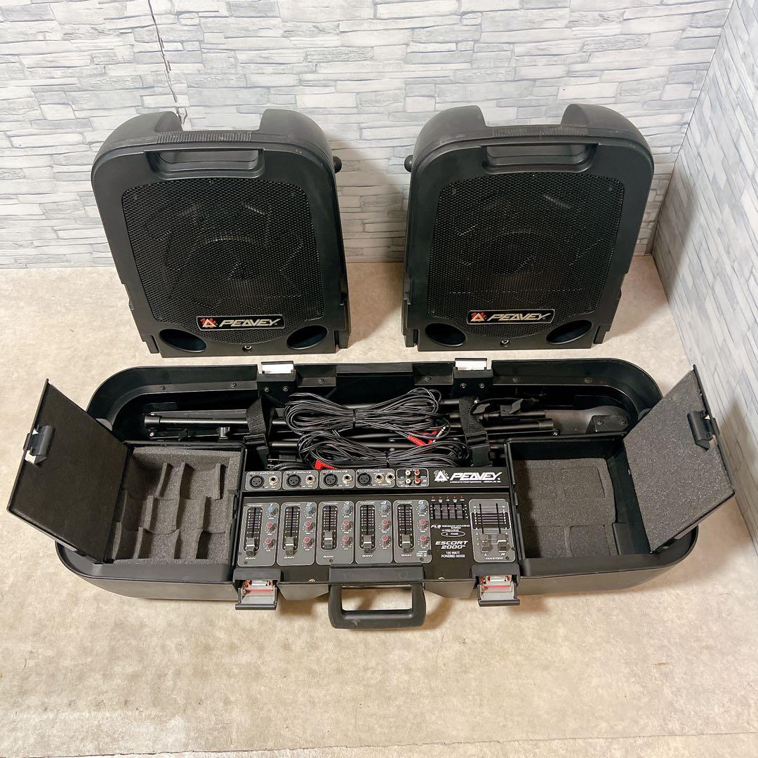 PEAVEY Escort 2000 ポータブルPAシステムセット PA機材 - メルカリ