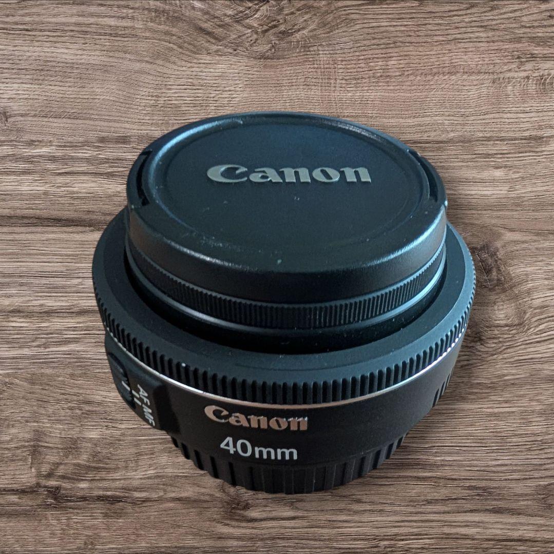【中古】Canon EF 40mm F2.8 STM 単焦点レンズ キャノン EFレンズ キヤノン 単焦点レンズ Canon EF40mm F2.8 STM ホワイト 中古