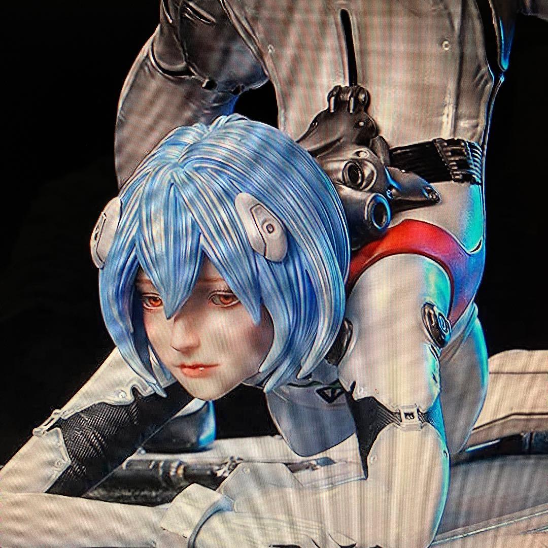 エヴァンゲリオン 綾波レイ・真希波 1／4 ガレージキット スタチュー