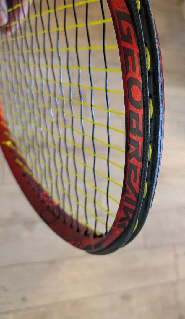 ジャンク YONEX ジオブレイク70S タンゴレッド GEOBREAK - メルカリ