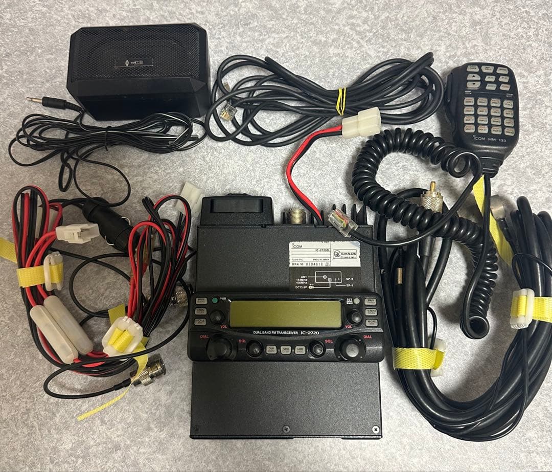 【本日限定値下げ】ICOM IC-2720 デュアルバンドFMトランシーバー IC-2730 (20W) 144/430MHz デュアルバンドFMトランシーバー アイコム