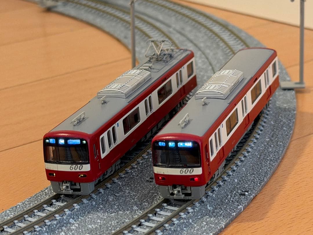 マイクロエース A-7177 京急600形・赤・更新車・前面スリットナンバー8両