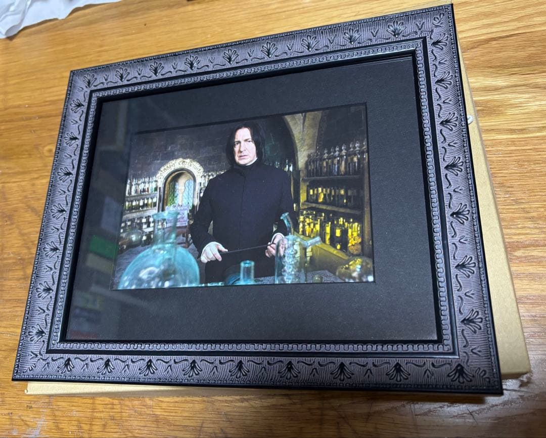 ハリーポッター スネイプ 魔法薬学 アートフレーム セブルス・スネイプ | ハリー・ポッター マホウドコロ