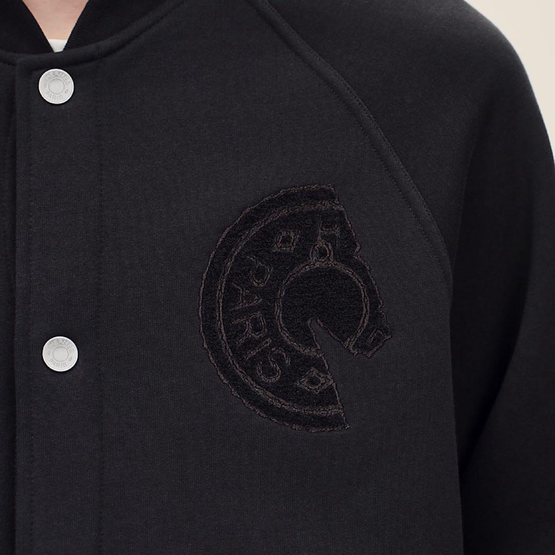 【エルメス・新品未使用】26SS テディブルゾン パッチ 《クルー・ド・セル》L