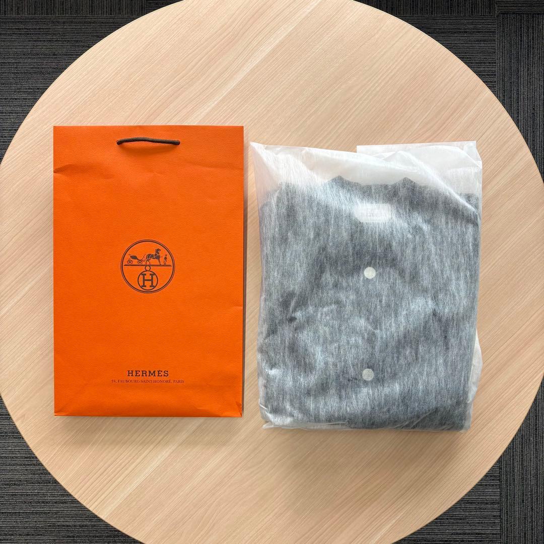 【エルメス・新品未使用】26SS テディブルゾン パッチ 《クルー・ド・セル》L