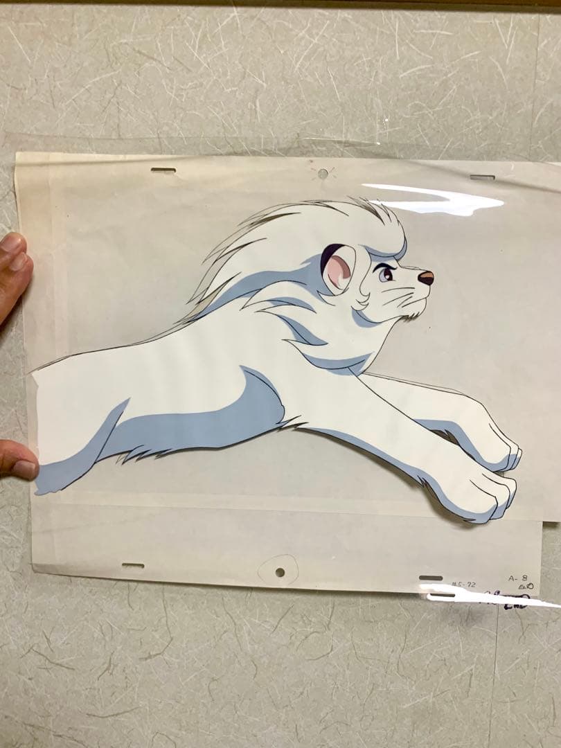 セル画「ジャングル大帝　レオ」手塚治虫先生の作品