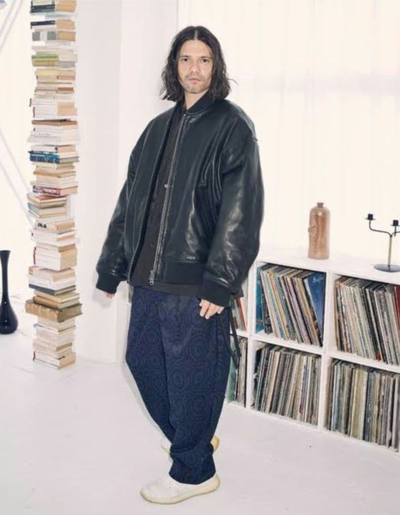 アダムパテック ゴートレザージャケット MA1 本革 山羊革 - メルカリ