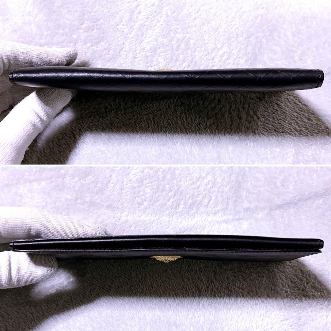 極美品】ジャンニヴェルサーチ 長財布 二つ折り 太陽神 シャドーロゴ