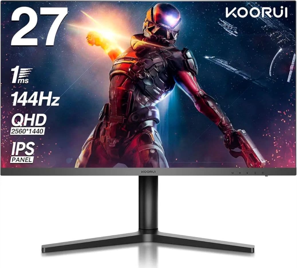 27インチ 1440p モニター 144Hz 1ms IPS KOORUI Amazon.co.jp: KOORUI 27インチ ゲーミングモニター WQHD 2560×1440/VA