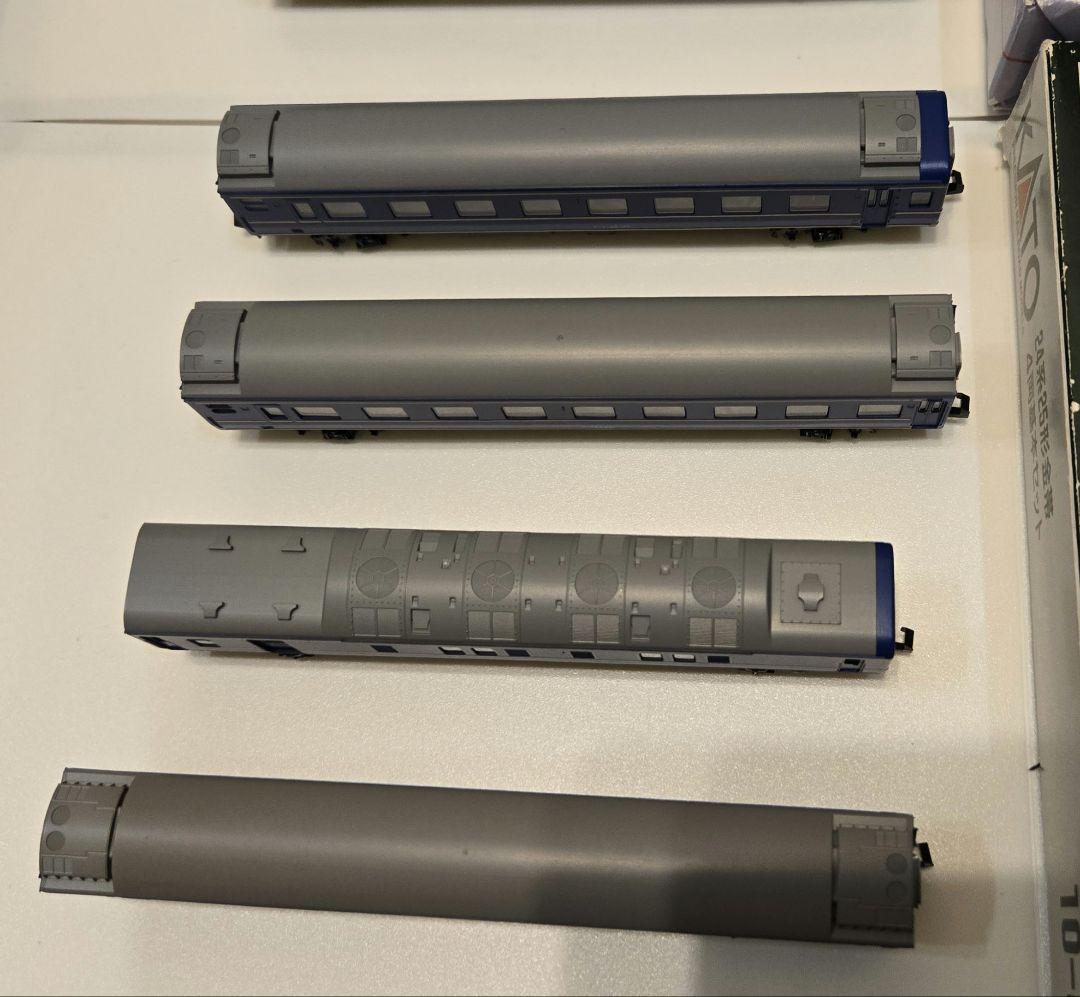 ブルートレイン 計10両(EF66と客車と電源車)