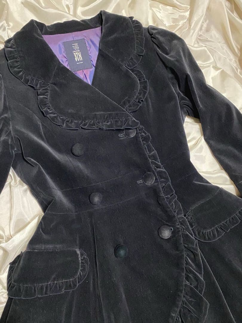 大人気廃盤品 BLACK PEACE NOW BPN 別珍コート ベロア フリル - メルカリ