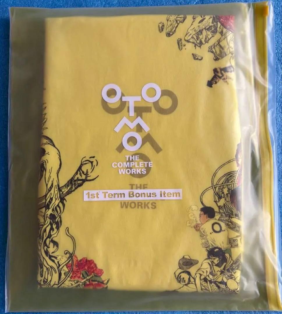 大友克洋全集　第1期　全巻購入特典Tシャツ　KATSUHIRO OTOMO 2024.11.18. 大友克洋全集 第1期(全11冊) 全巻購入特典 特製「全集」T