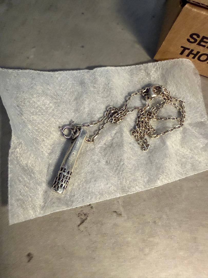 値下げ！SERGE THORAVAL Reflet 藤原基央着用 ネックレス - メルカリ