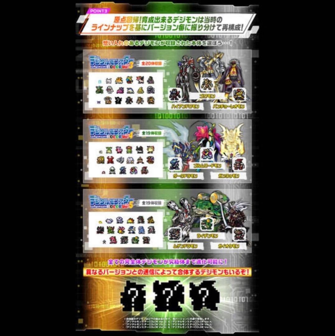 まとめ買いで割引】デジタルモンスターCOLOR ver5 クリアグリーン