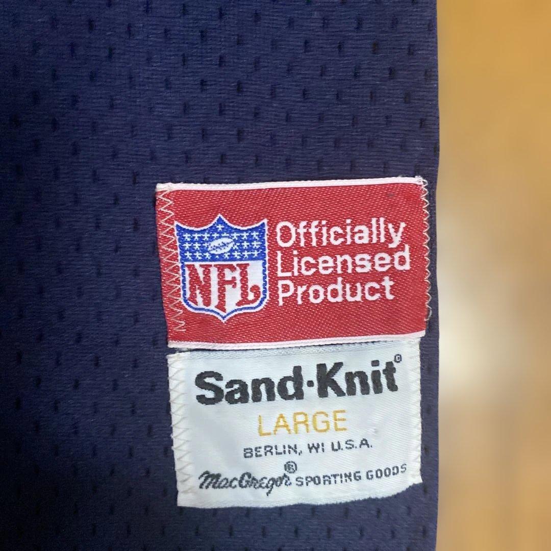 《Sand-Knit NFL》シカゴ・ベアーズ　アメフトゲームシャツ　L
