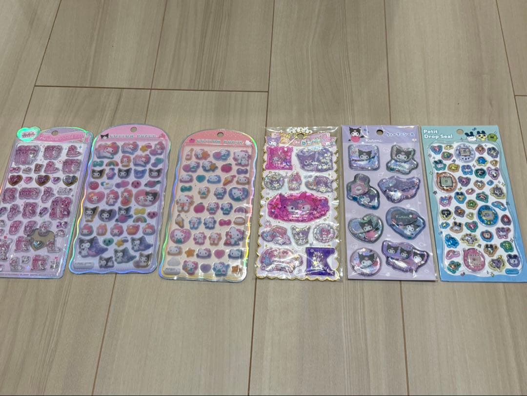 ボンボンドロップシール、おはじきシール、うるちゅるシール、タイルシールまとめ売り