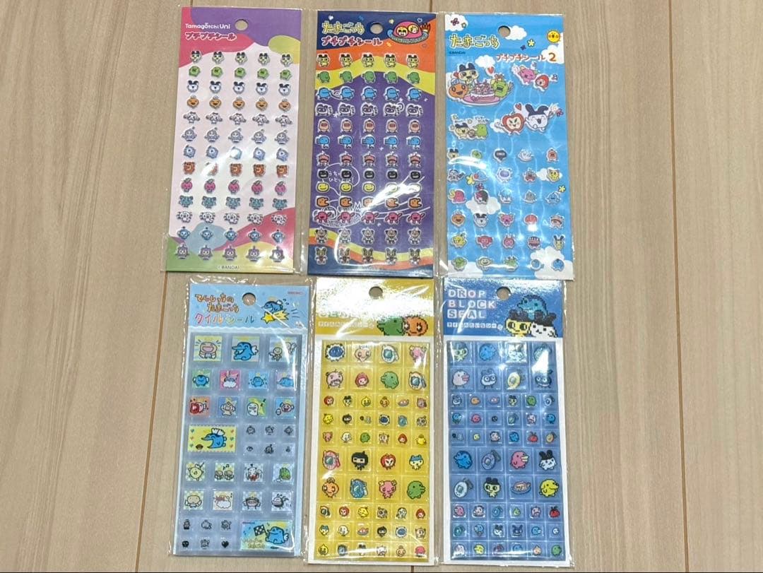 ボンボンドロップシール、おはじきシール、うるちゅるシール、タイルシールまとめ売り