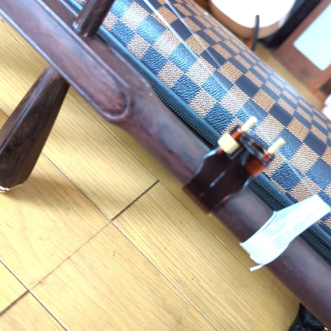 胡涵柔製作 明清老紅木 未使用 回紋頭二胡6 | Shop at Mercari from