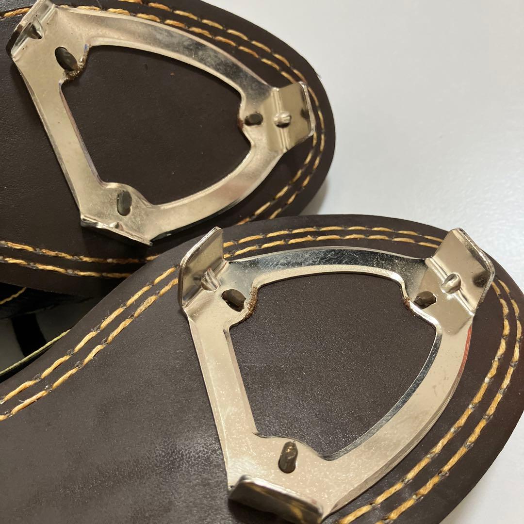 未使用 ワールドペガサス ヴィンテージ 本革 野球スパイク 26.0cm P革付