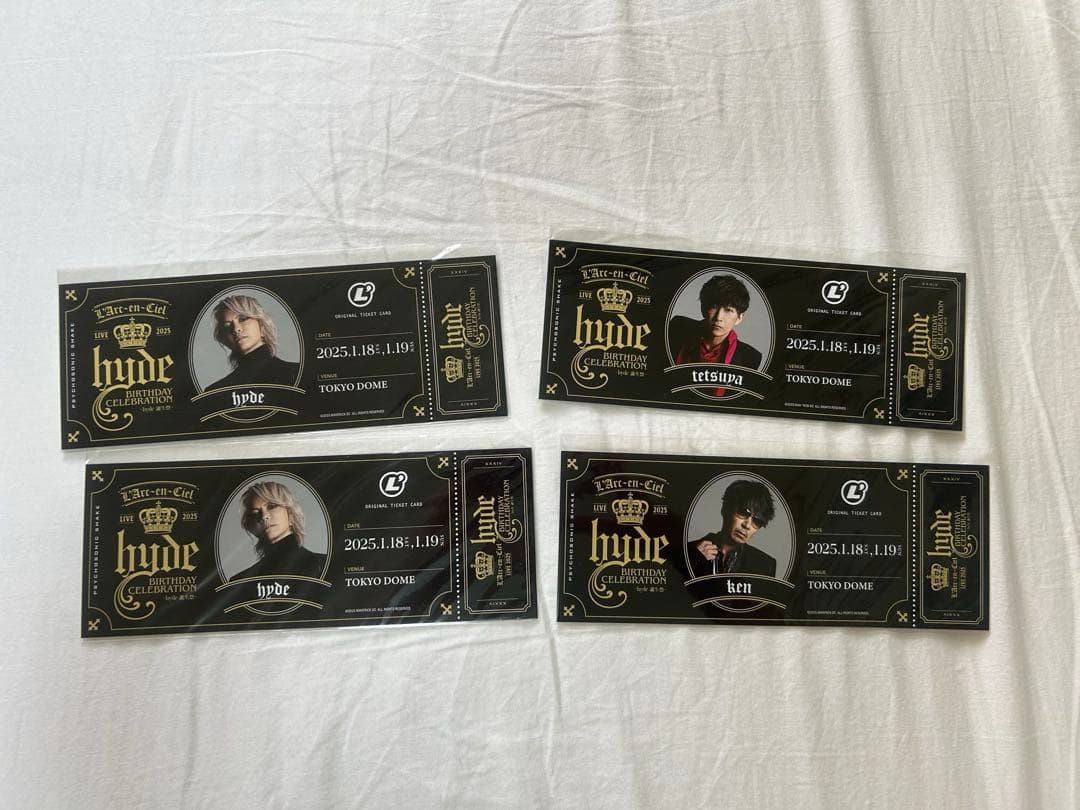 L'Arc〜en〜Ciel hyde 誕生祭2025 東京ドームラルくじ　まとめ