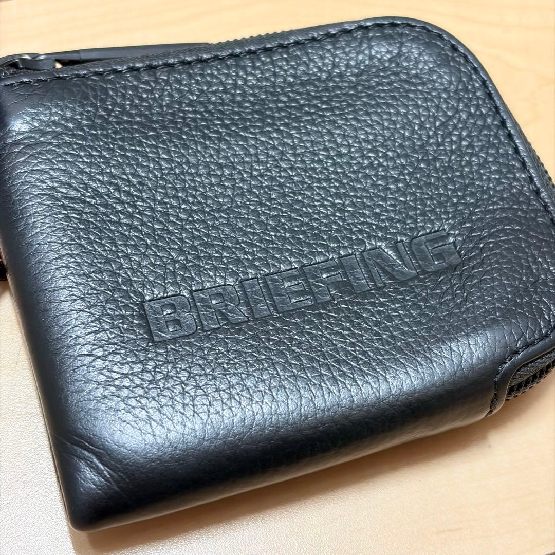 BRIEFING ブリーフィング ブラックレザー ウォレット 廃盤 レア - メルカリ