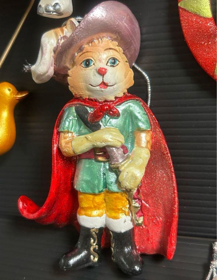 ②アンティーク調 オーナメント クリスマスツリー 飾り ディスプレイ 馬 象