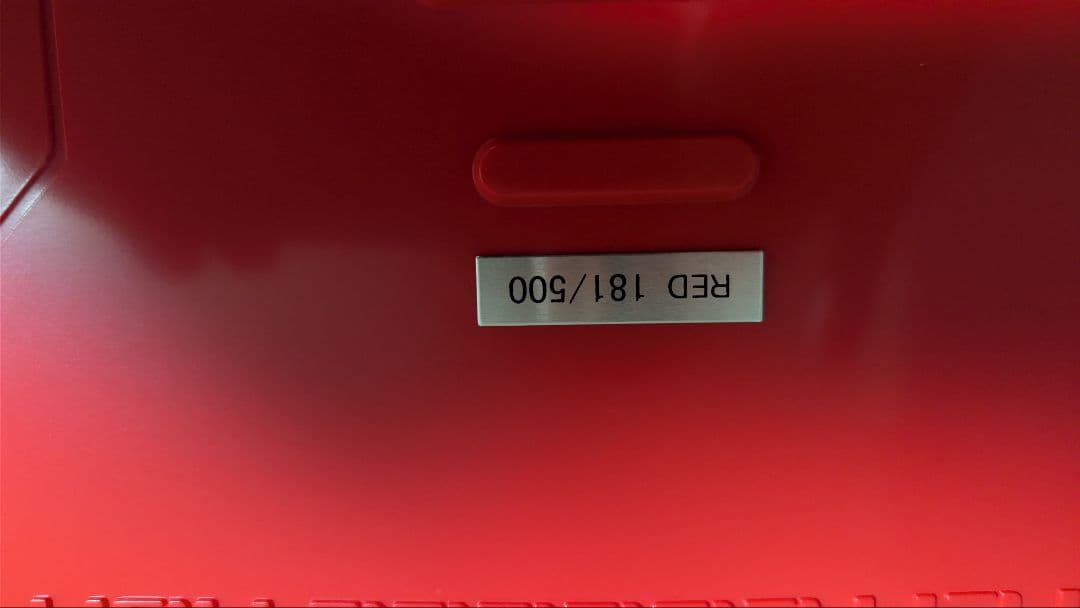 ジャンク品　ガンダム　MS キャラクターウォッチ　RED 181/500