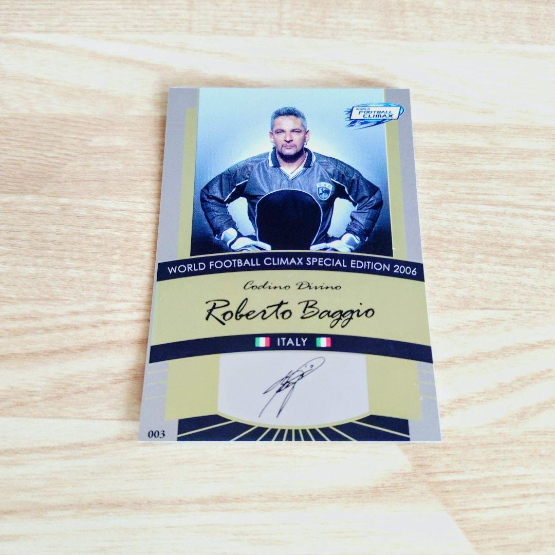 ロベルト・バッジョ サッカートレーディングカード 特別セット 3枚