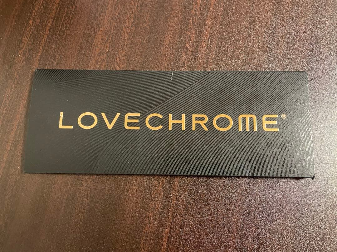 ラブクロム ゴールド スタイリングコーム LOVECHROME（ラブクロム） コーム くし ゴールド 24K GP ケース