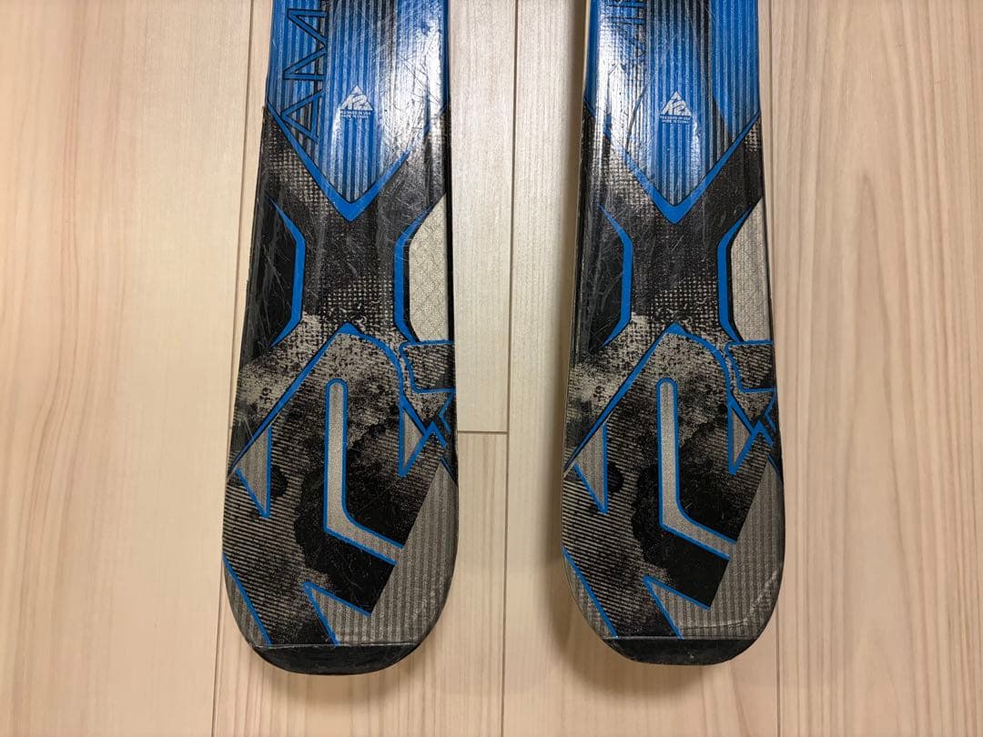 K2 ケーツー AMP76 スキー板156cm - メルカリ