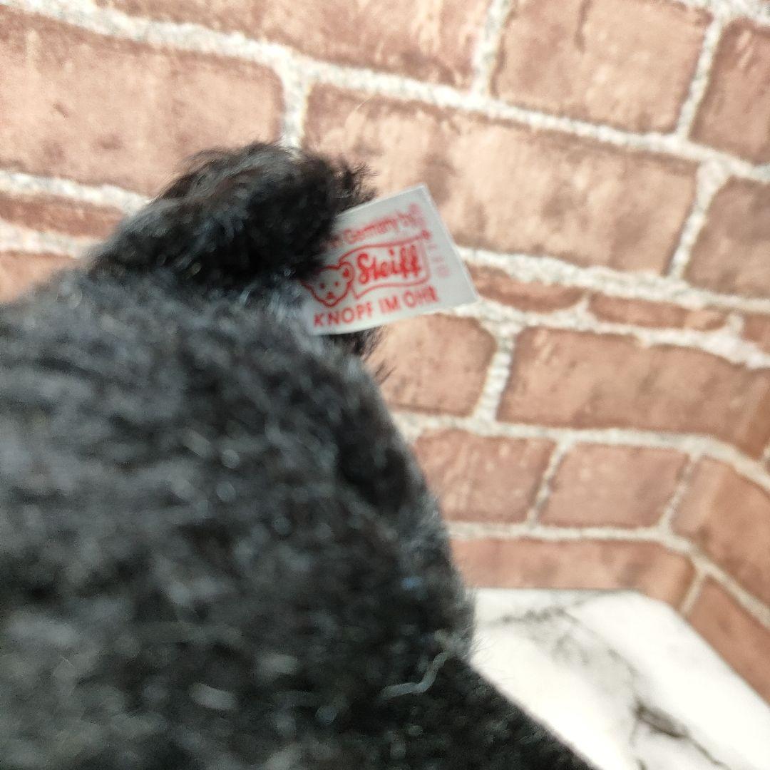 【超希少】Steiff シュタイフブラックジャッキー アメリカ イベント限定品