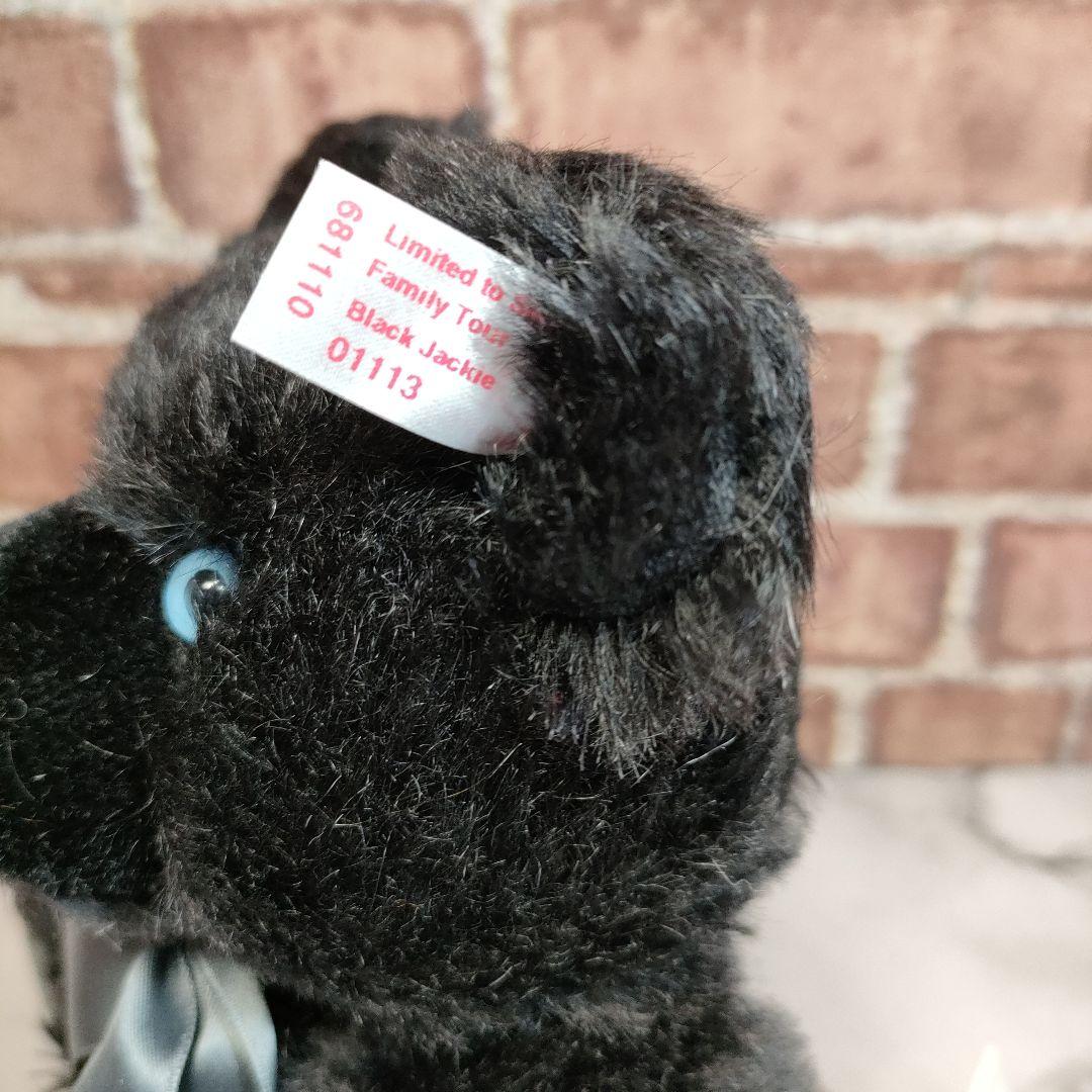 【超希少】Steiff シュタイフブラックジャッキー アメリカ イベント限定品