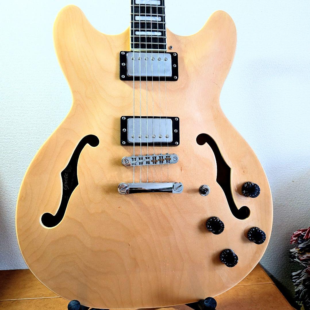 美品 Grote セミアコ エレキギター