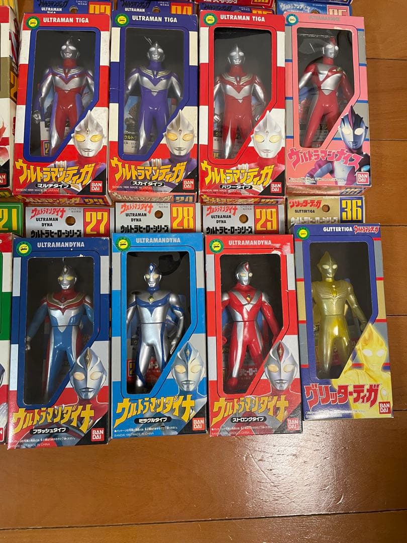 ウルトラヒーローシリーズ ソフビ セット ウルトラマン 箱入り - メルカリ