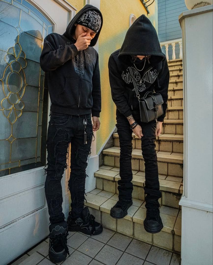 新作 endlessmade zip hoodieジップパーカー - メルカリ